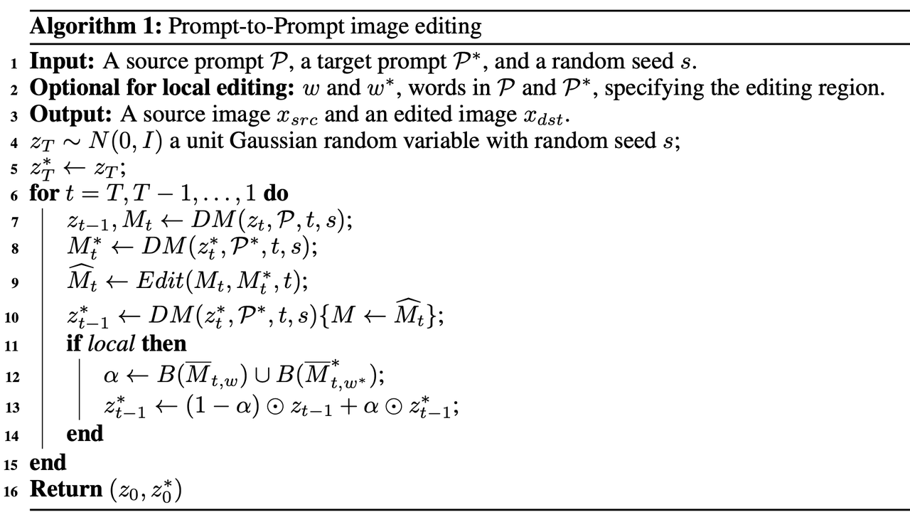 prompt2prompt算法代码